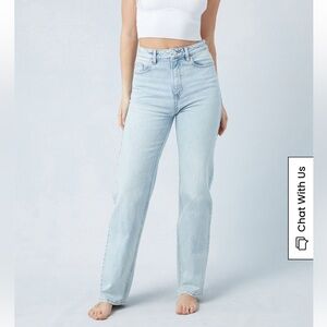 pacsun 90s boyfriend light wash jeans size 28